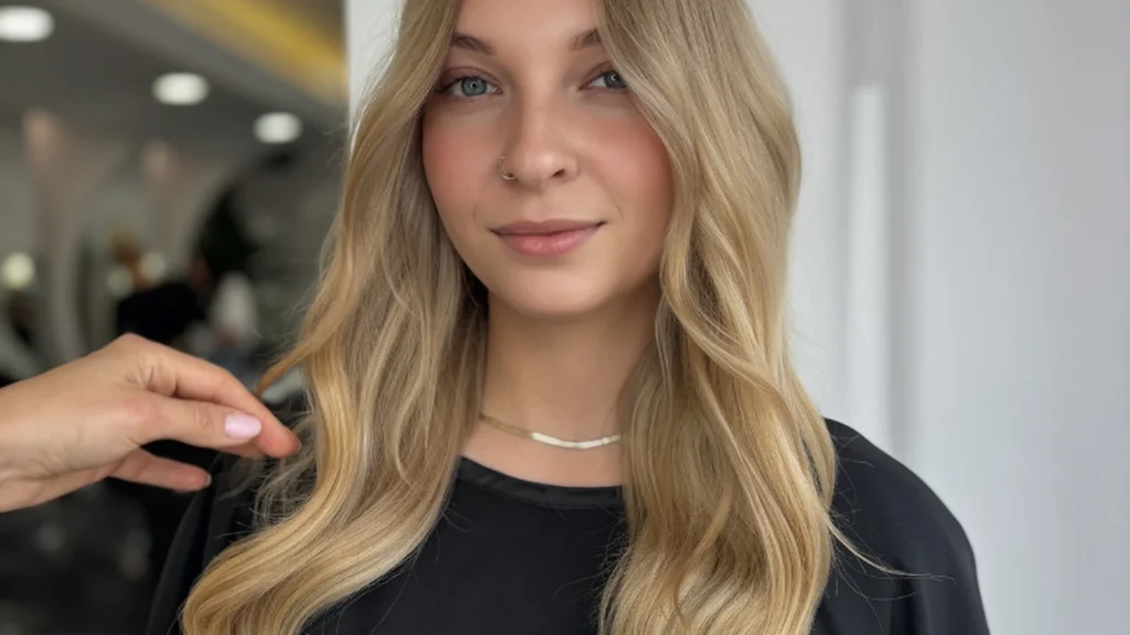 Efekt koloryzacji włosów – balayage w PRIVE Beauty & Hair w Gdańsku